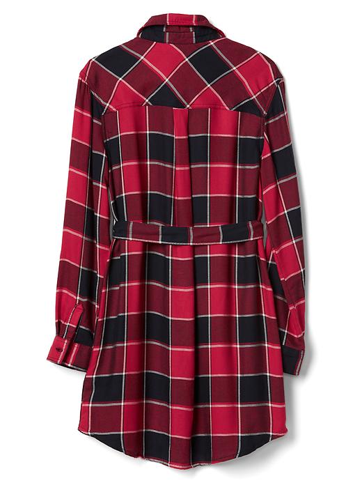 plaid shirt dress with belt Women's Plaid Long-sleeve Shirt Dress With Belt | Ankle-length Button-down  Maxi Dress | Autumn Street Style Dress | Birthday Gift