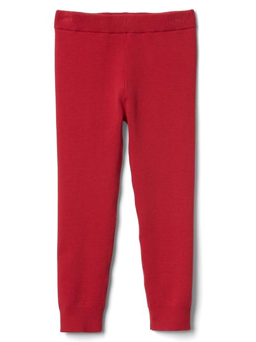 1 of 8 showing, with the color modern red of product Sweater leggings