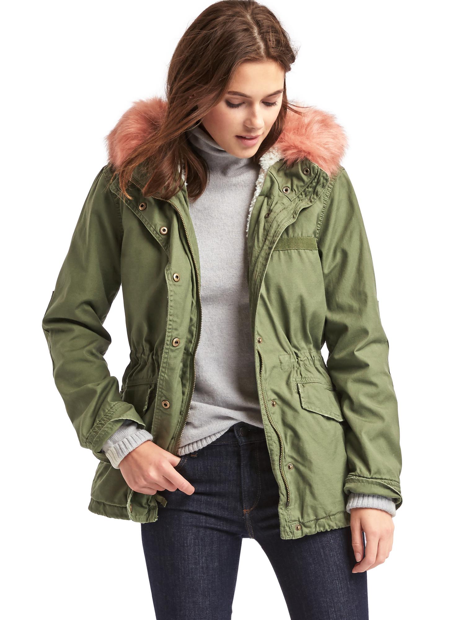 2 in 1 store parka gap