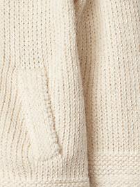 View large product image 3 of 4. Shimmer garter zip hoodie