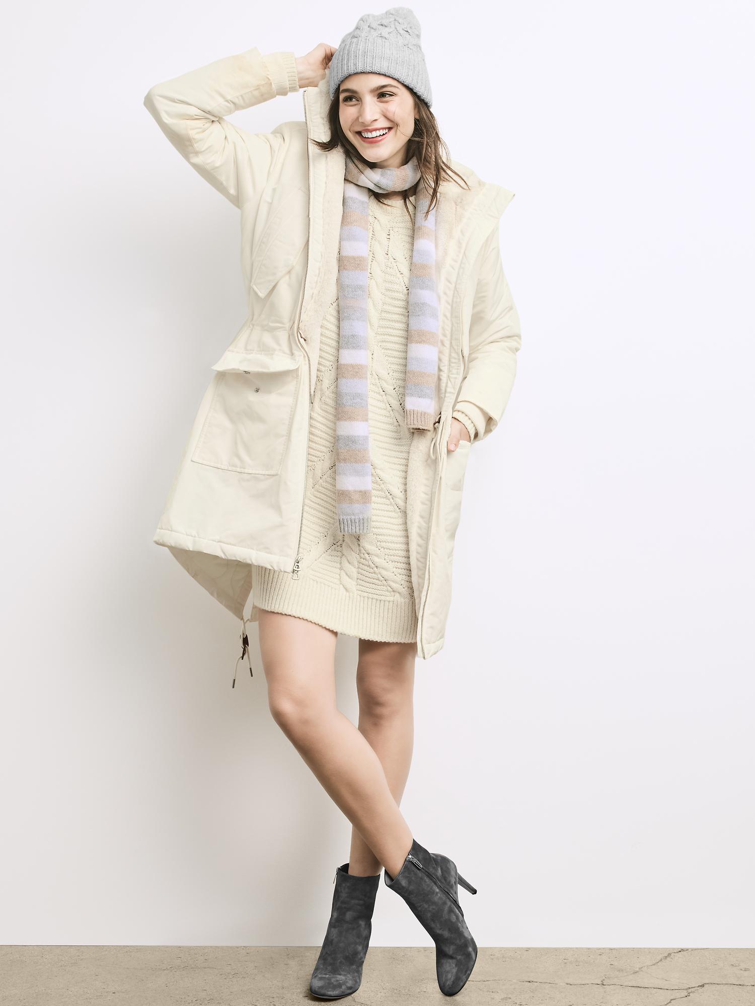 Gap shop luxe parka
