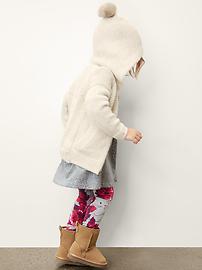 View large product image 4 of 4. Shimmer garter zip hoodie