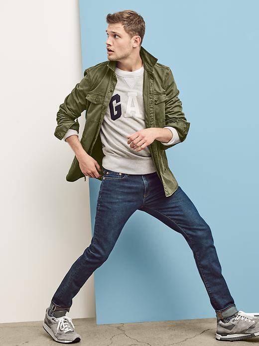 Image number 7 showing, GapFlex Skinny Jeans with Washwell