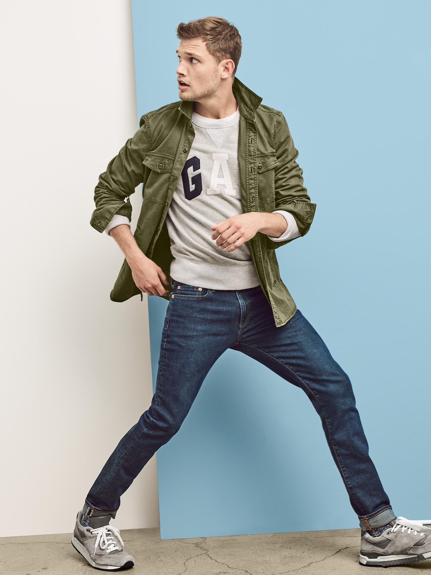 skinny jeans with gapflex