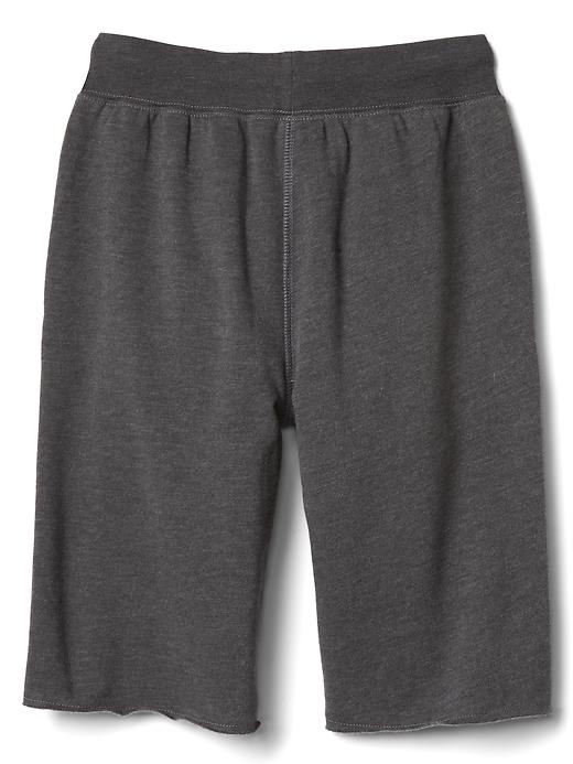 2 of 8 showing, with the color light heather gray of product Athletic sweat shorts