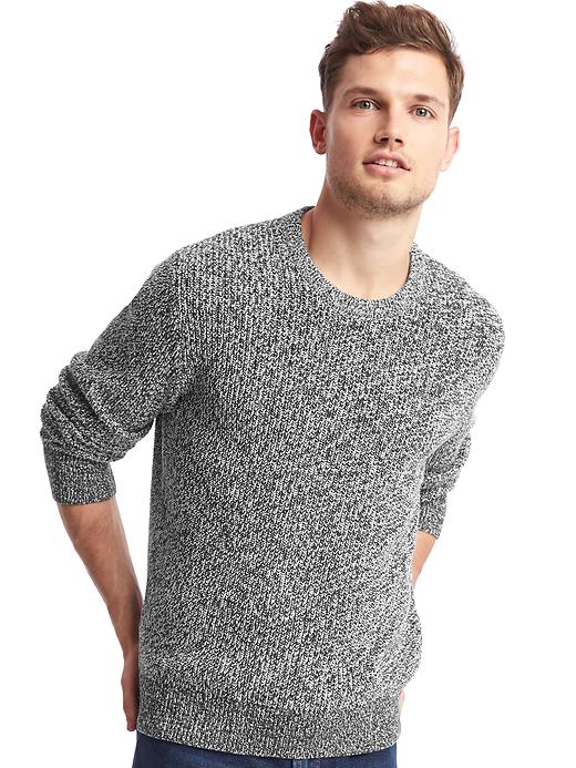 Crewneck shaker sweater Gap