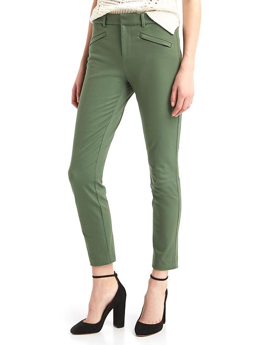 gap signature skinny ankle khaki
