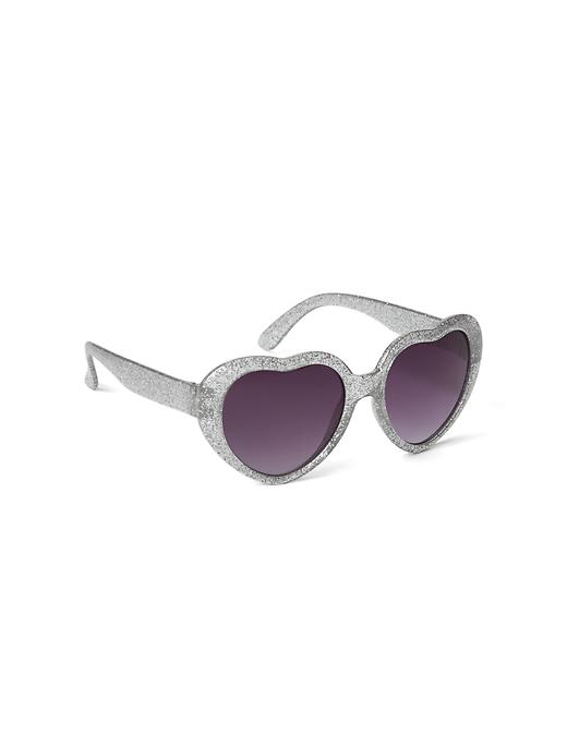 Glitter heart sunglasses Gap