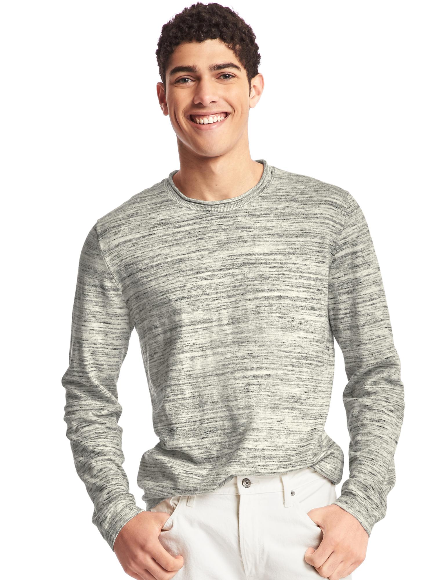 Spacedye roll-neck sweater | Gap