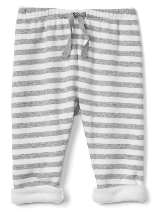 1 of 8 showing, with the color gray stripe of product Cozy pants