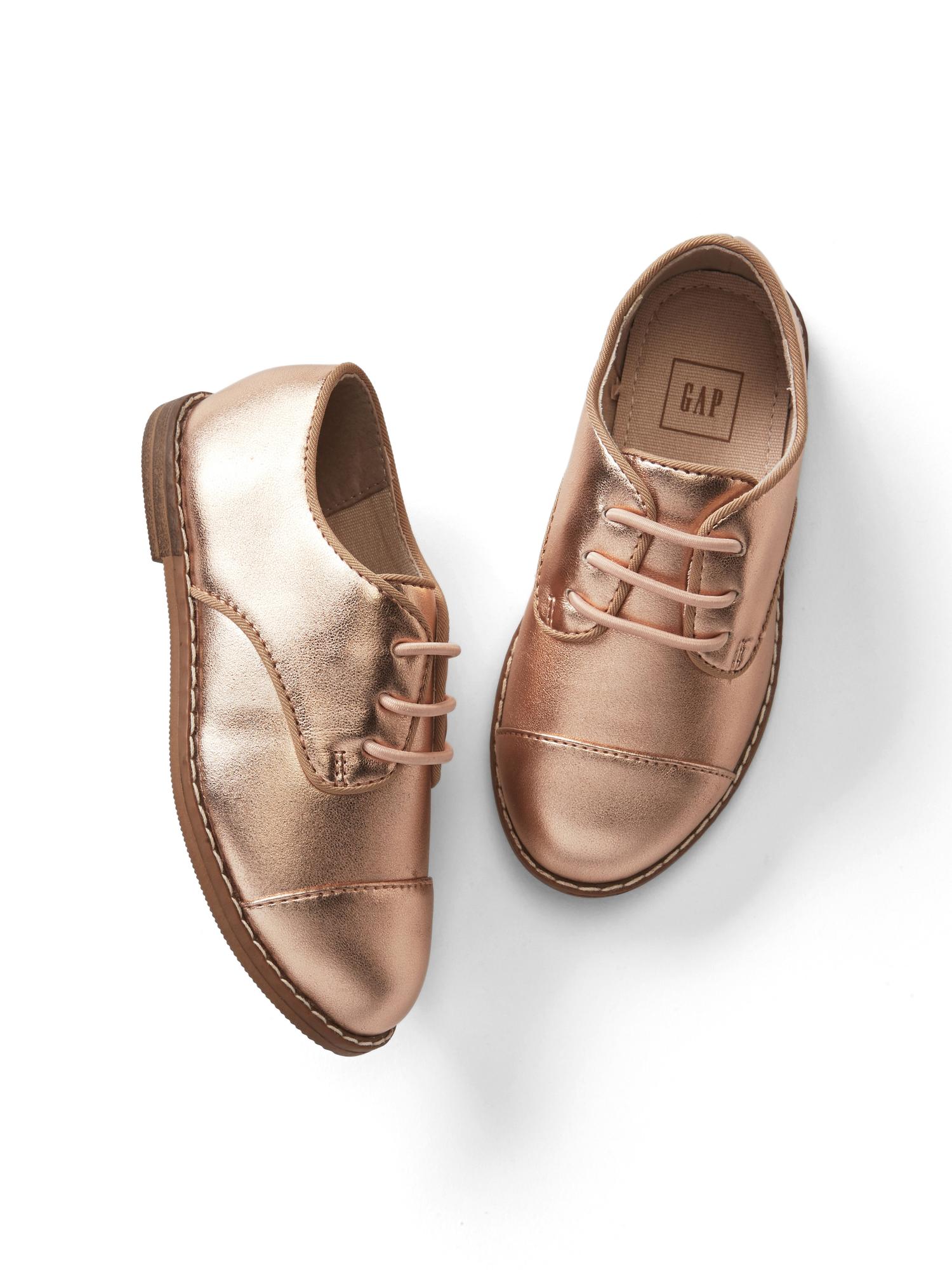 Metallic oxfords Gap
