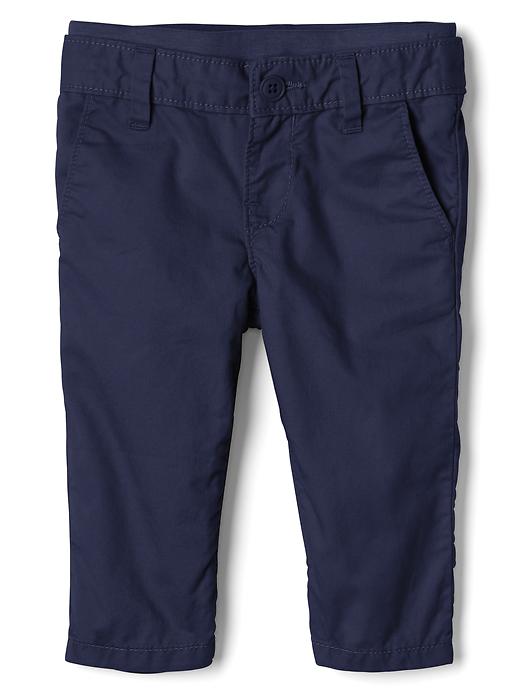 1 of 8 showing, with the color dark night of product Pull-on khakis