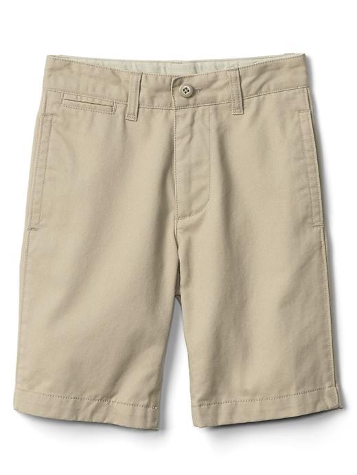 1 of 8 showing, with the color khaki of product Khaki Shorts with GapShield