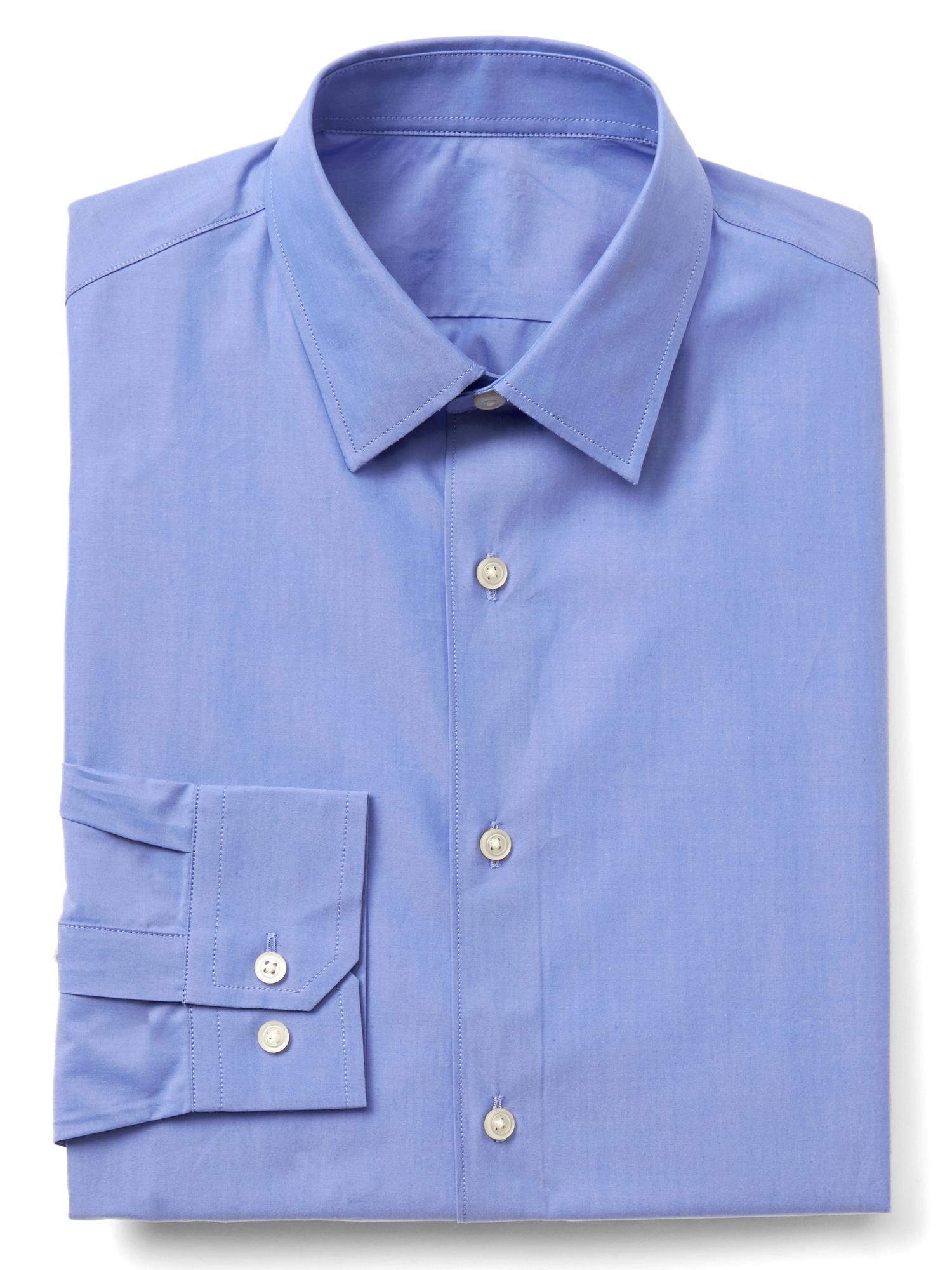 Supima Cotton standard fit shirt | Gap