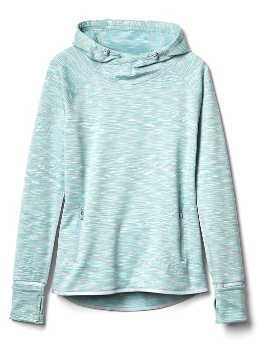 Orbital fleece spacedye pullover hoodie Gap