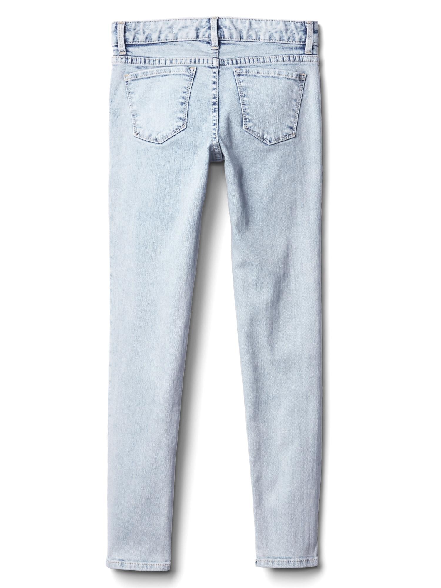 Gap Girls' Super Skinny Fit Denim Jeans Mojo Wash The Children's