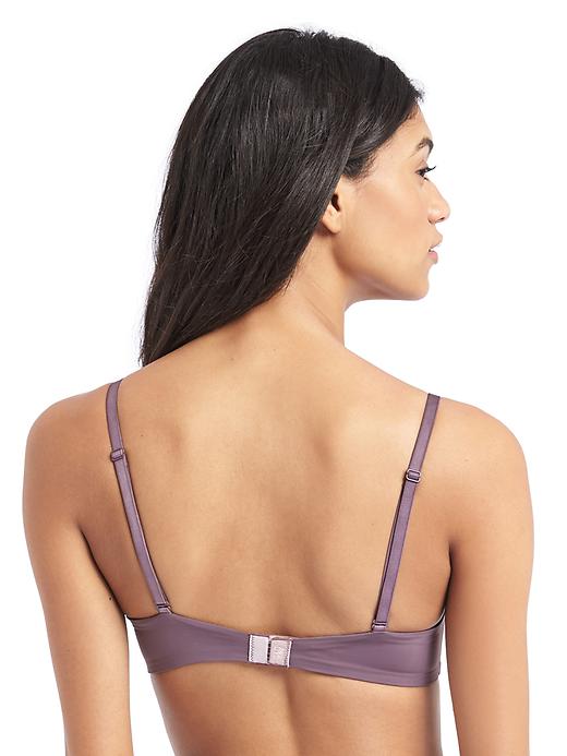 2 of 8 showing, with the color black plum of product Wireless bra