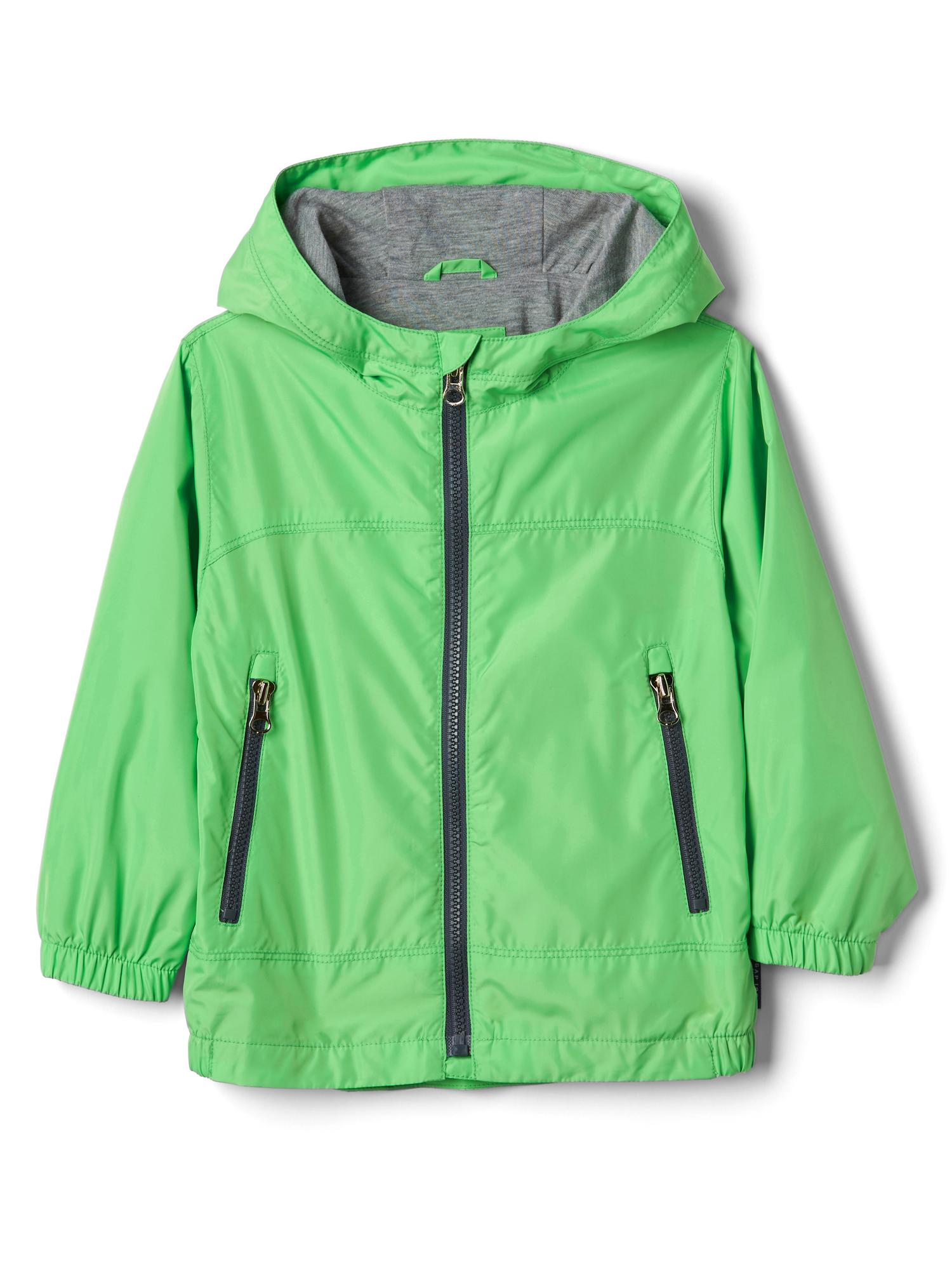 Jerseylined windbuster Gap