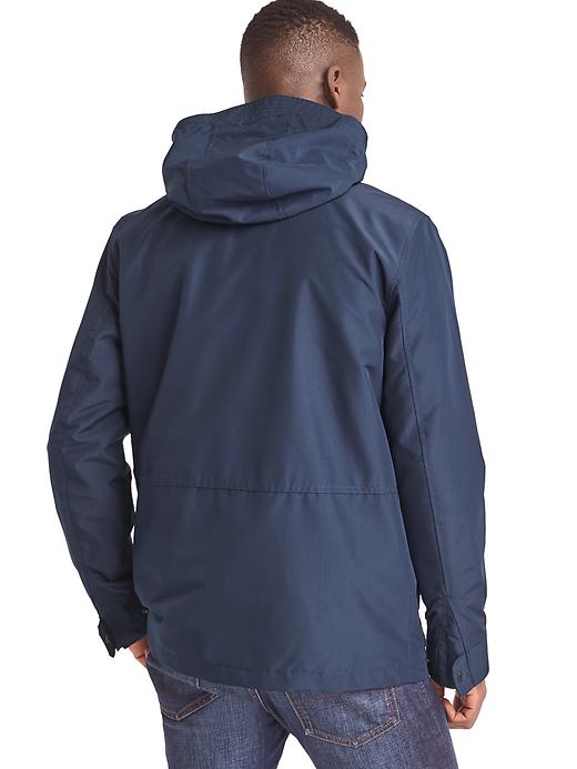 Image number 2 showing, Short hooded parka