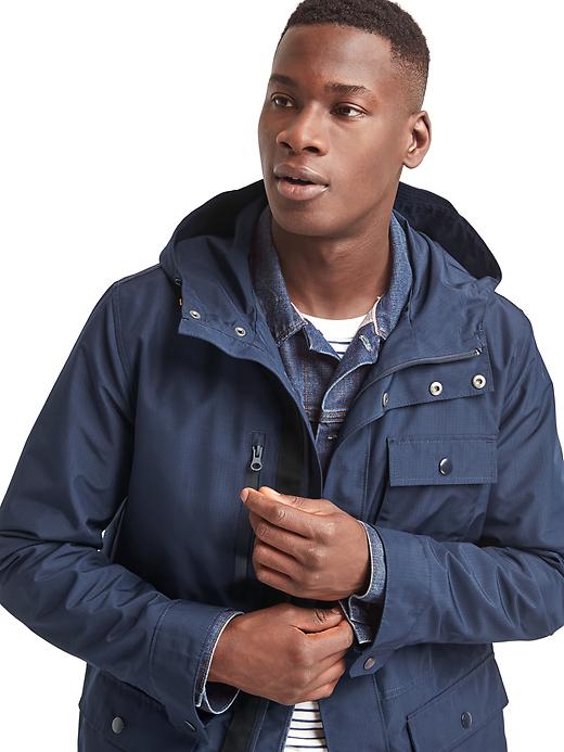 Image number 5 showing, Short hooded parka