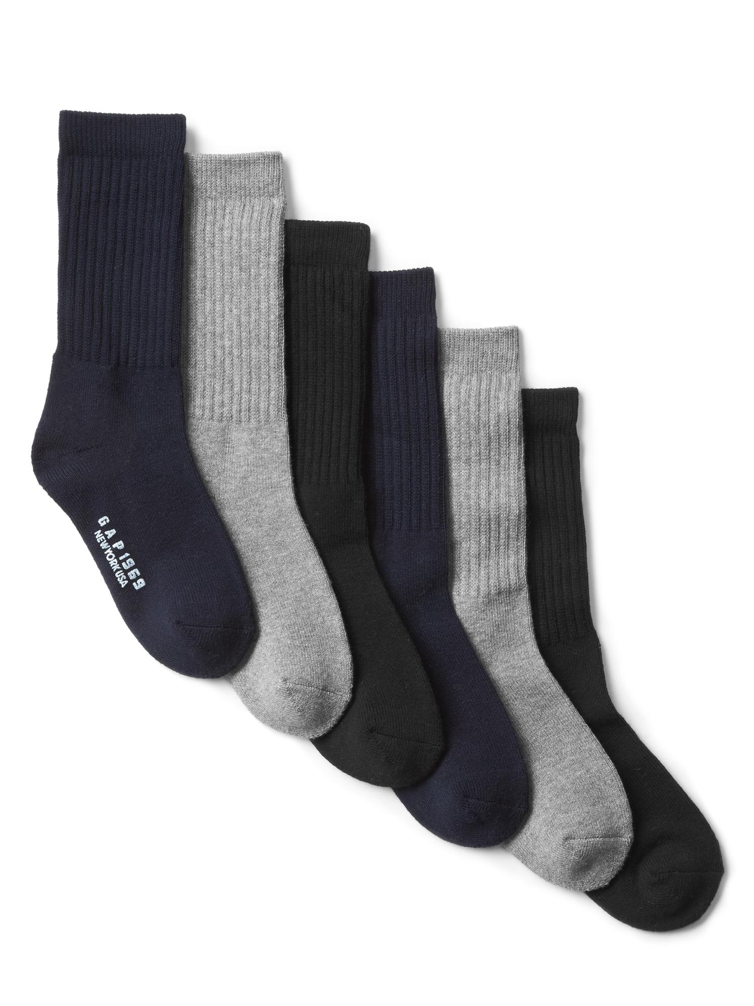 Kids Tall Socks (6Pack) Gap