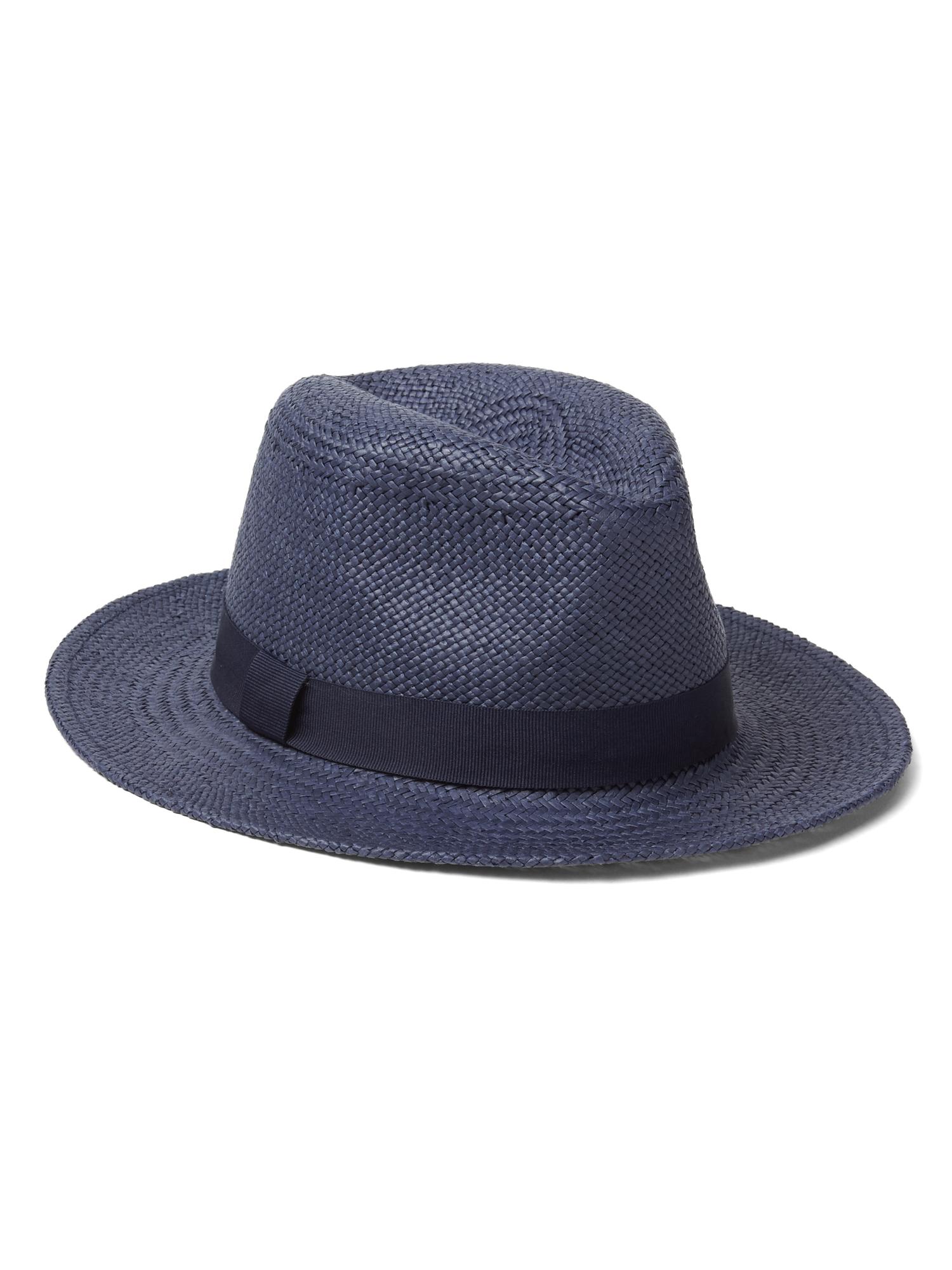 Southwestern straw panama hat