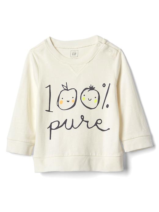 Image number 1 showing, Organic pure crew tee