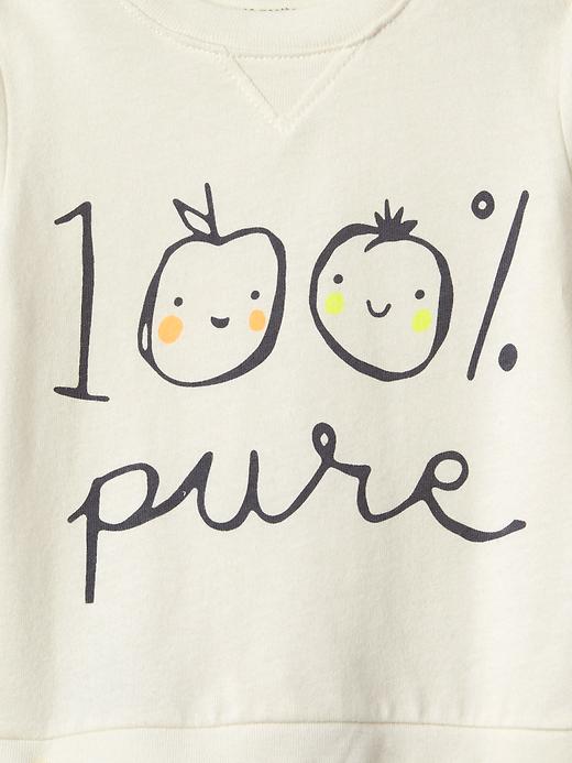 Image number 3 showing, Organic pure crew tee