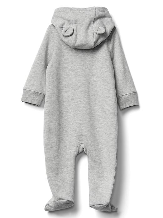 Bear zip footed one-piece | Gap