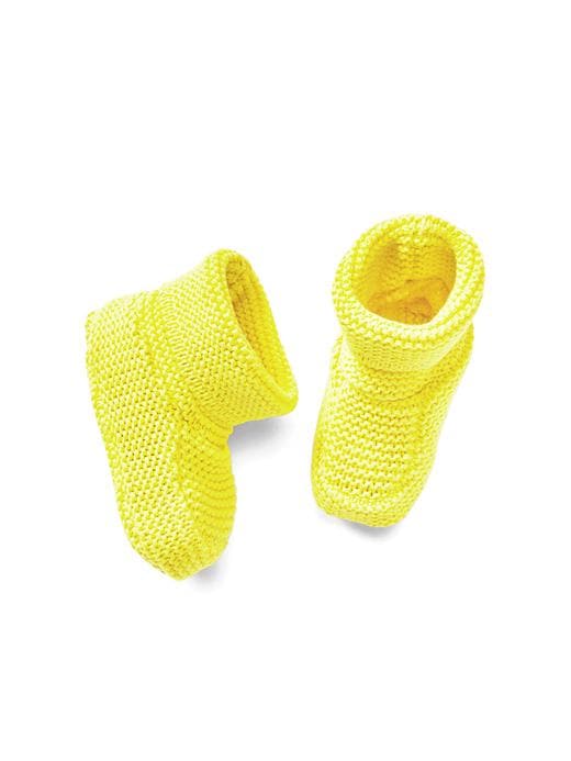 baby gap knit booties