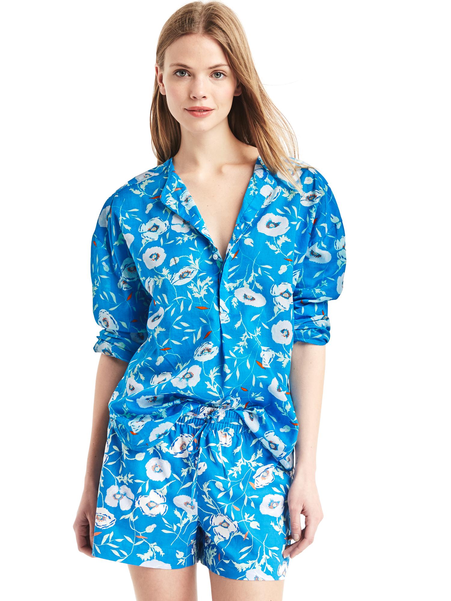 Long sleeve sleep shirt Gap