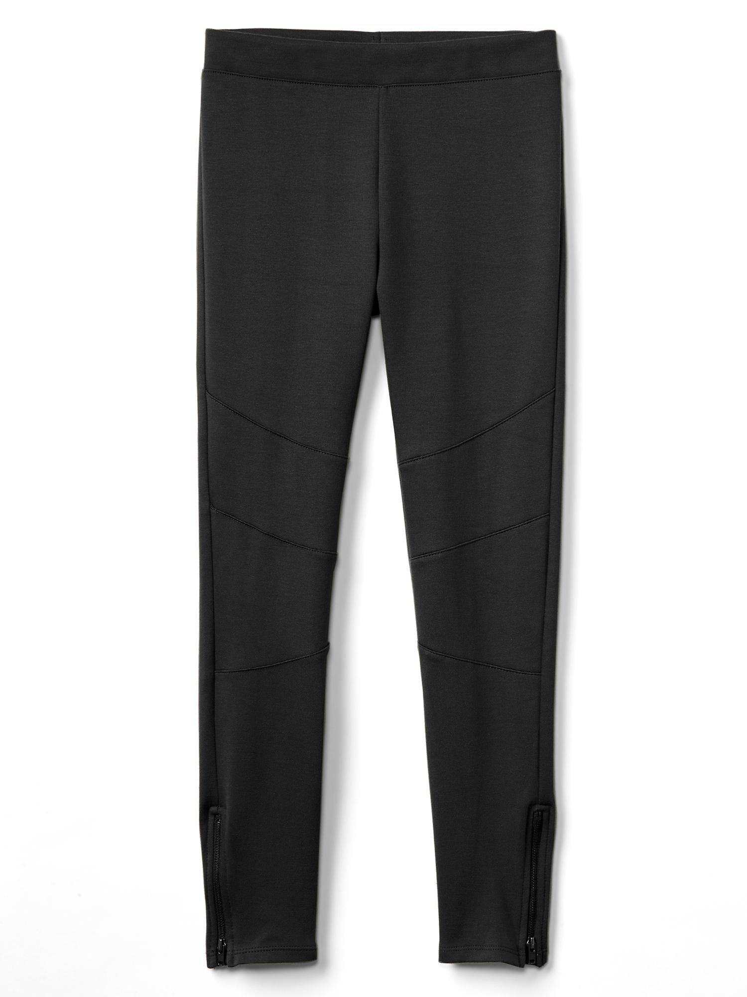 Ankle zip moto pants gap