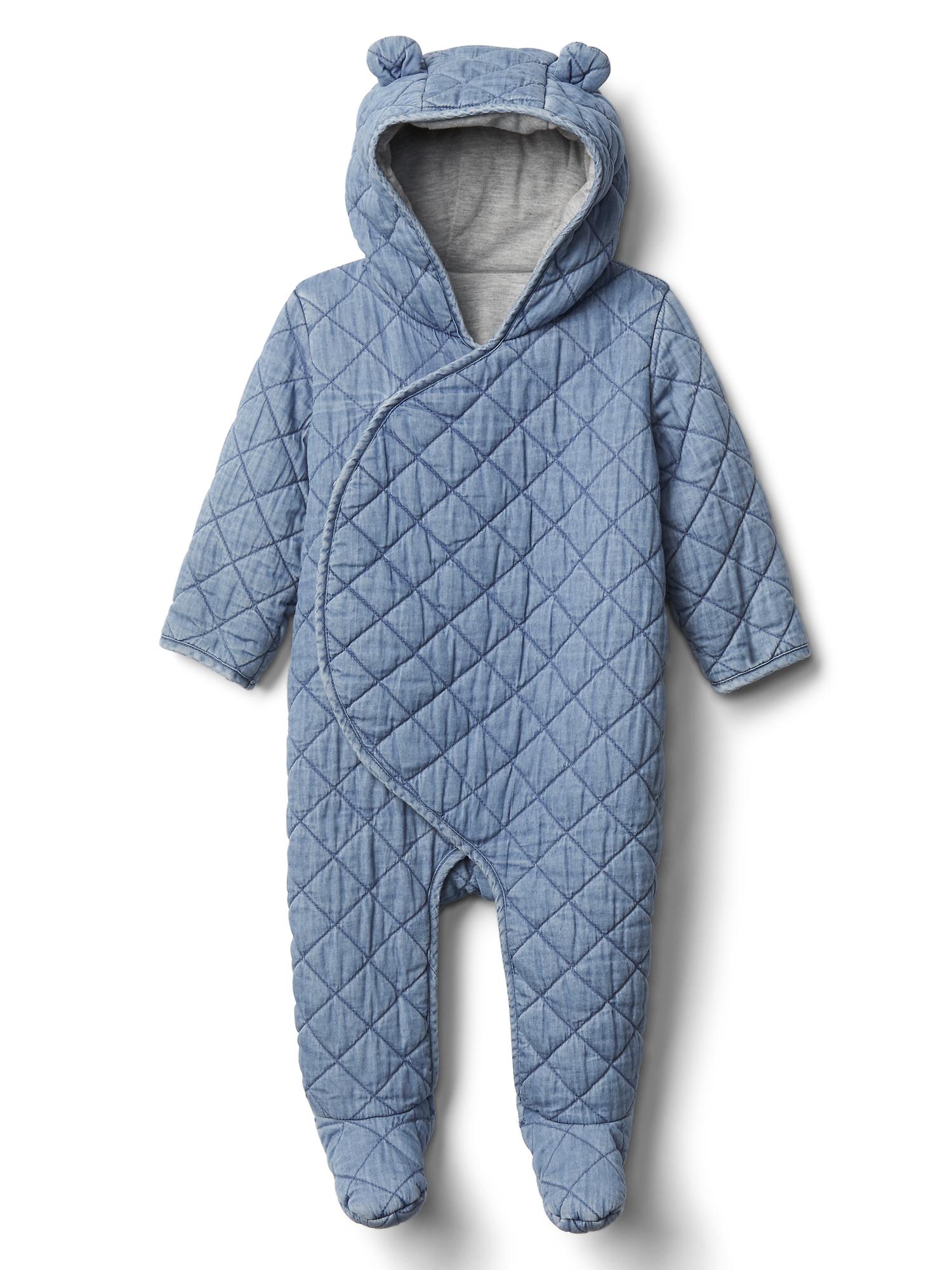 gap infant snowsuit