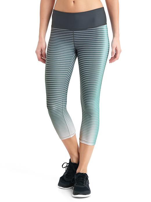 gFast cross train gradient stripe capris Gap
