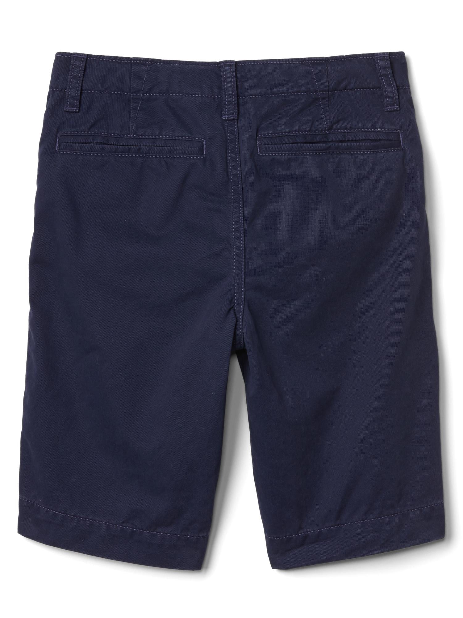 Twill flat front shorts | Gap