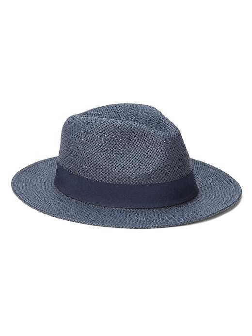 View large product image 1 of 1. Straw panama hat