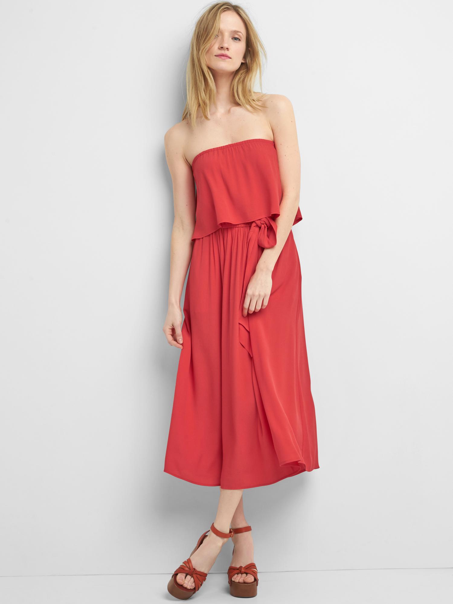 Gap shop strapless dress