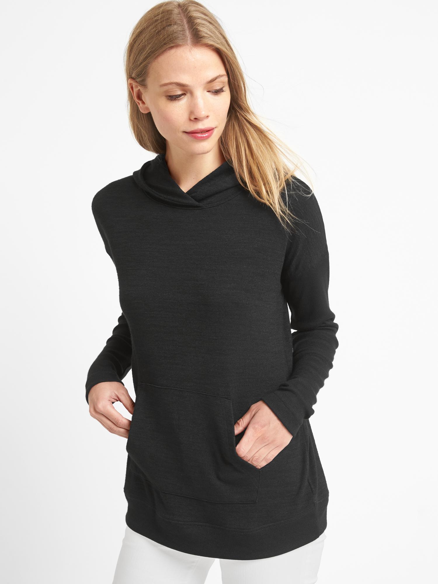 Softspun knit pullover hoodie Gap
