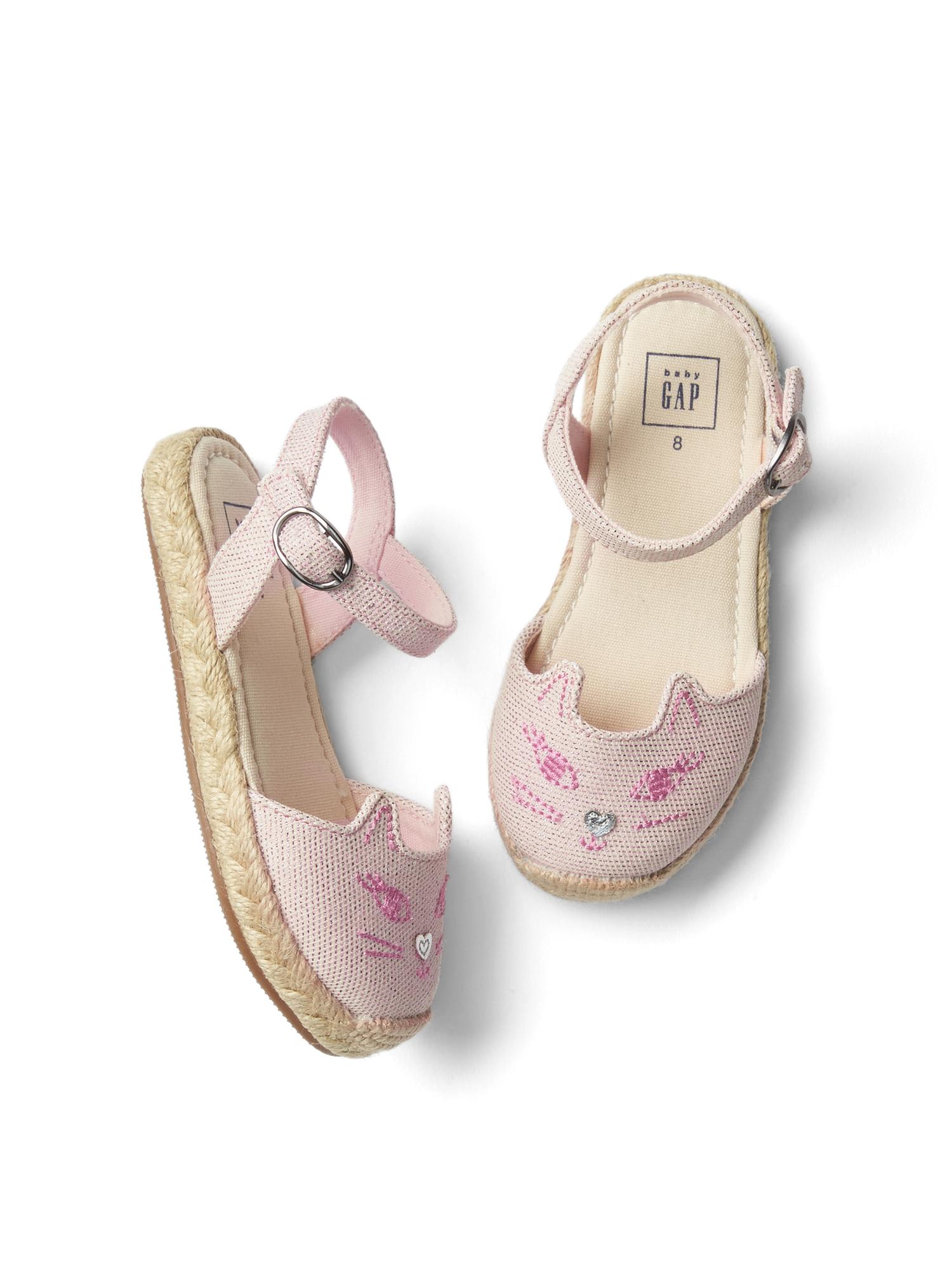Cat espadrille sandals Gap