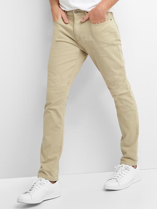 Image number 1 showing, Skinny Jeans With Gapflex