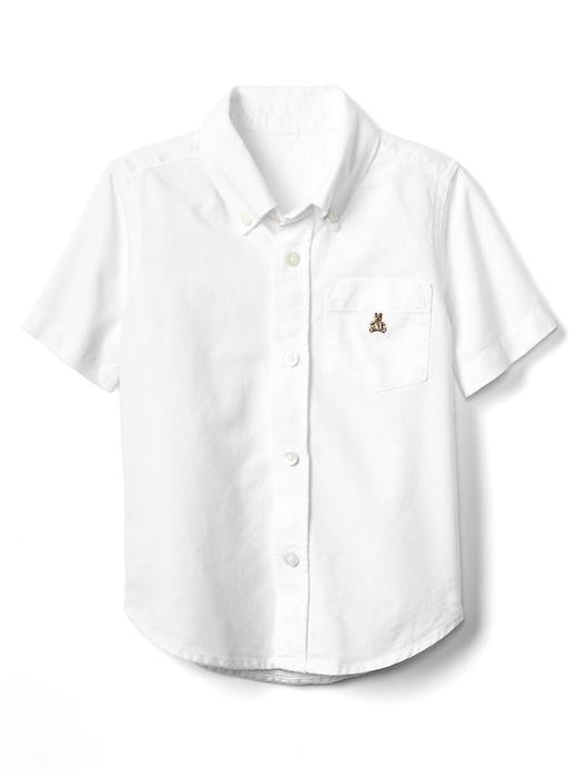 1 of 8 showing, with the color white of product Classic oxford shirt