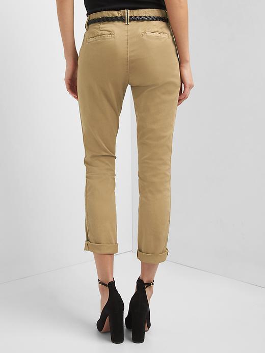 Image number 2 showing, Girlfriend Twill Stripe Chinos