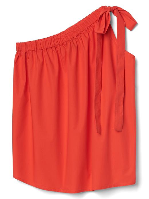 Image number 6 showing, One-shoulder tie top