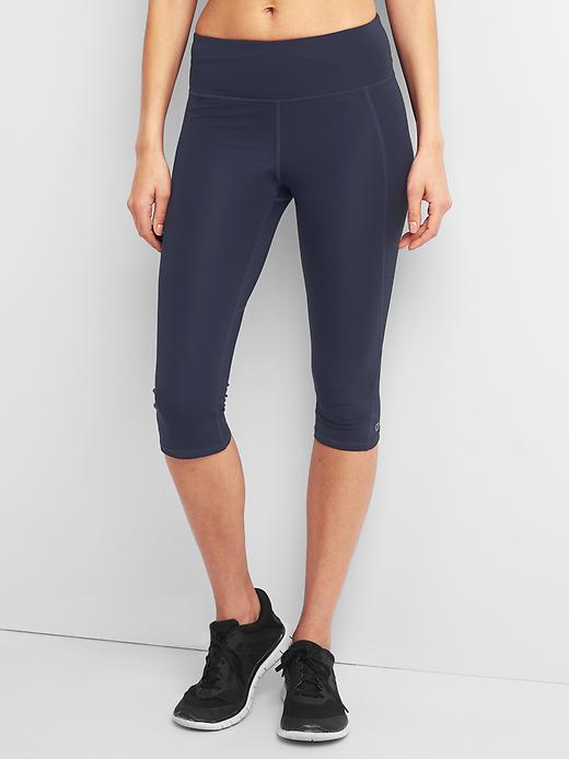 View large product image 1 of 1. GapFit High Rise Crop Leggings in Sculpt Compression