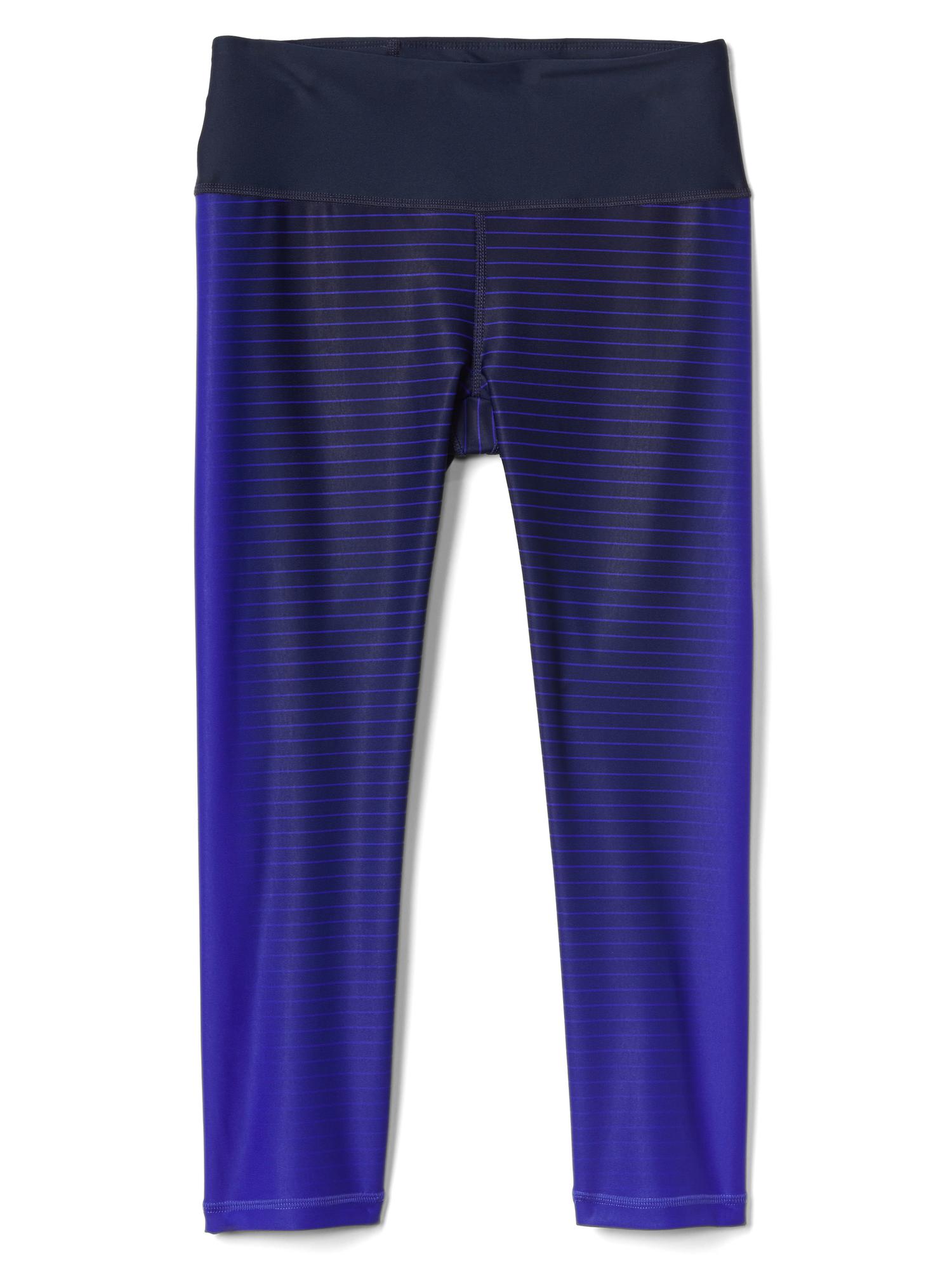 gFast cross train gradient stripe capris Gap
