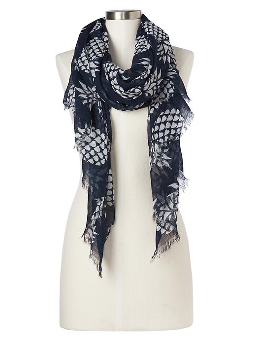 Pineapple fringe scarf Gap
