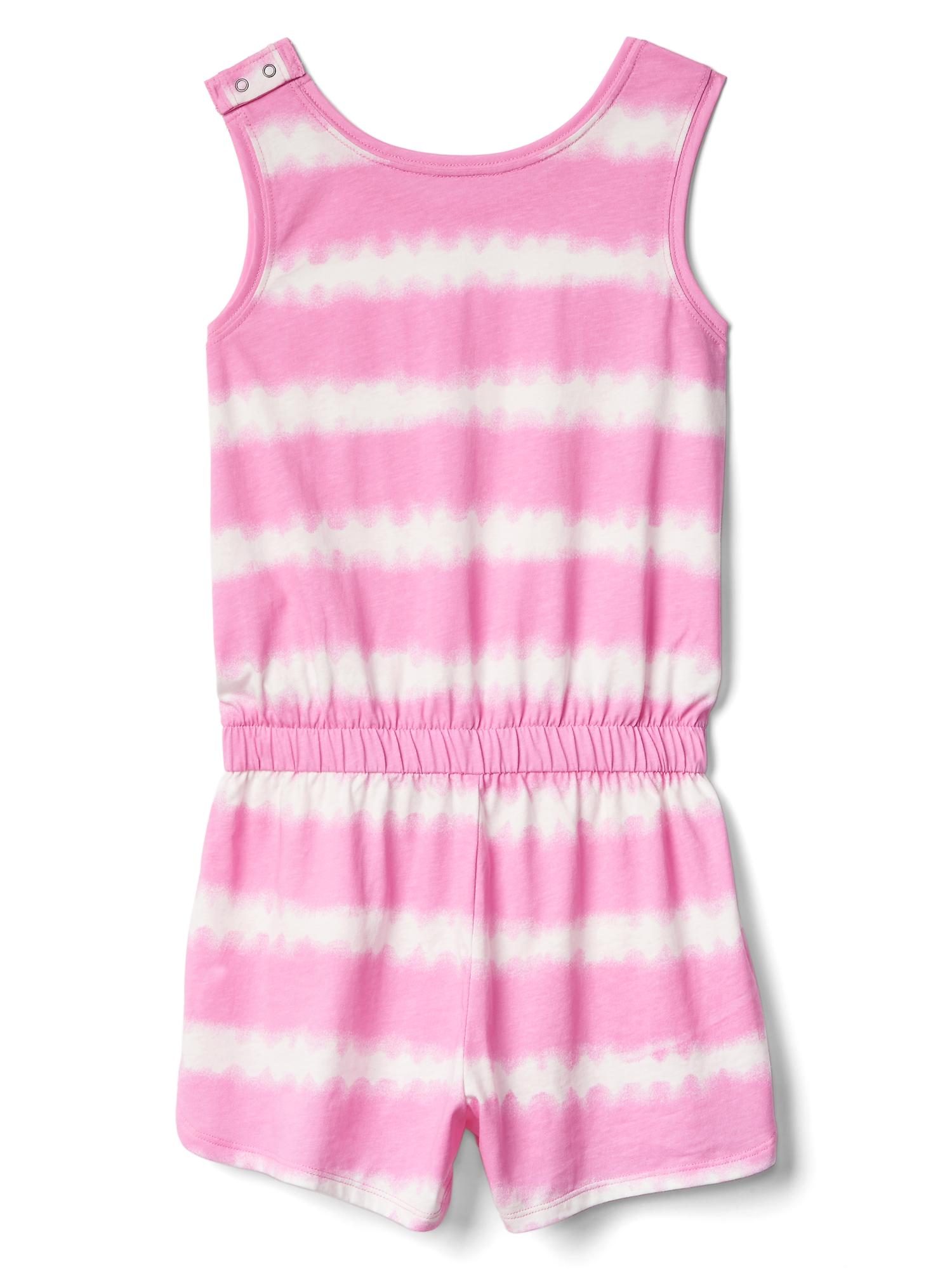 Tiedye tank romper Gap