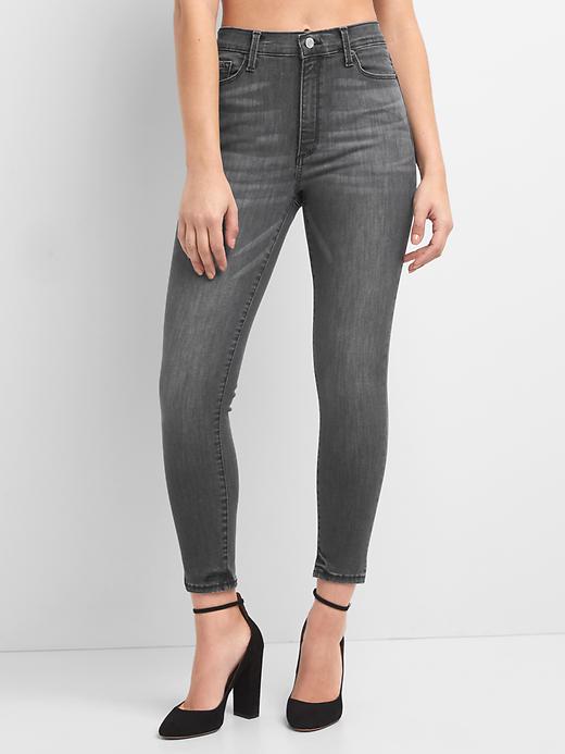 Image number 7 showing, High Rise True Skinny Jeans in Sculpt