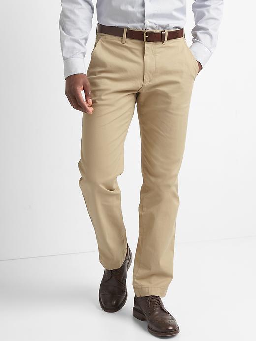 View large product image 1 of 1. Original Khakis in Straight Fit with GapFlex