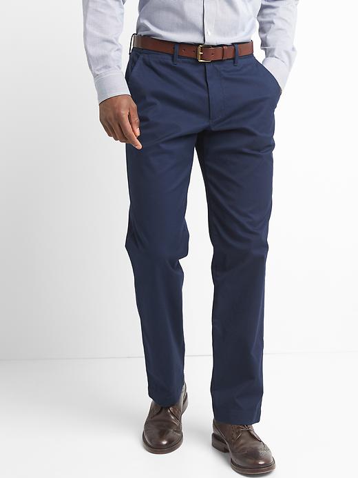View large product image 1 of 1. Original Khakis in Straight Fit with GapFlex